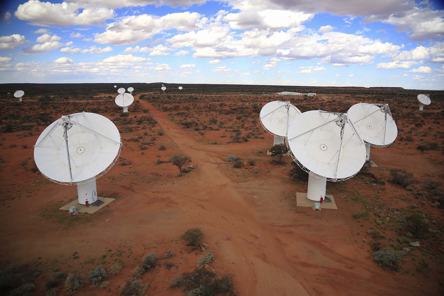 CSIRO's Australian Square Kilometre Array Pathfinder (ASKAP) telescope - credit CSIRO