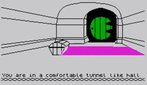 The Hobbit ZX spectrum start screen